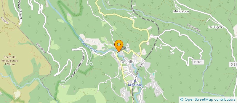 localisation de l'entreprise MONSIEUR JOHN STONEHOUSE  GENOLHAC