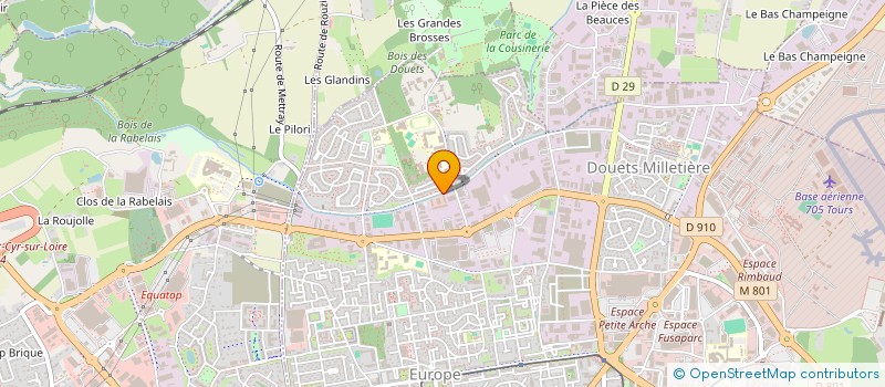 localisation de l'entreprise MONSIEUR JOHN-STUART THOMPSON à TOURS