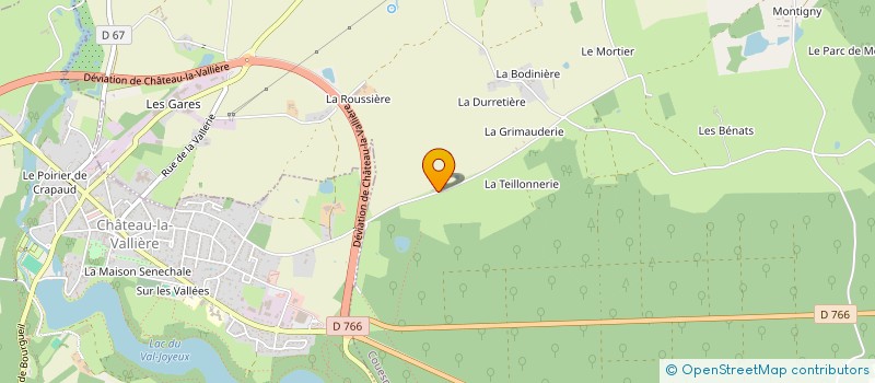 localisation de l'entreprise MONSIEUR JOHN SWEENAY  CHANNAY SUR LATHAN