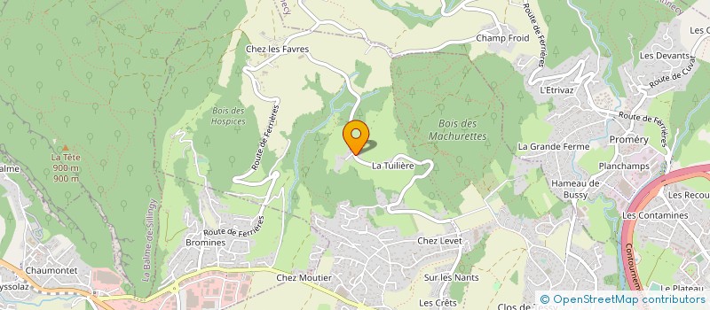 localisation de l'entreprise MONSIEUR JOHN TAYLOR  EPAGNY METZ-TESSY