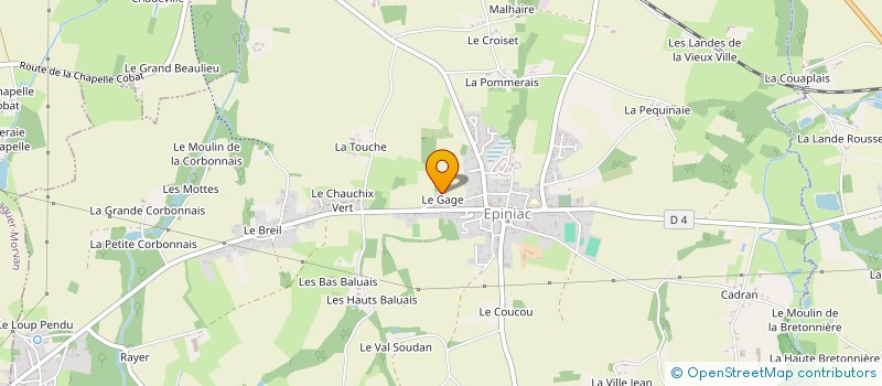 localisation de l'entreprise MONSIEUR JOHN TAYLOR  EPINIAC