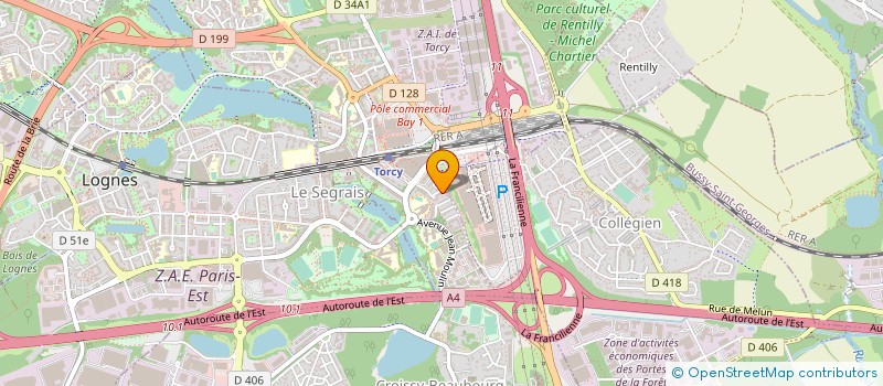 localisation de l'entreprise MONSIEUR JOHN-TONY DOVI  TORCY