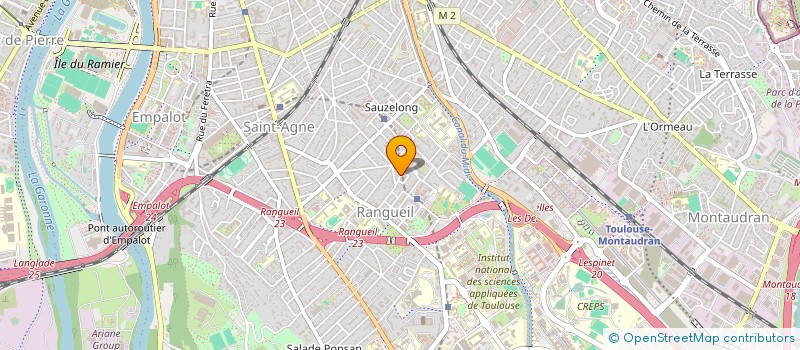 localisation de l'entreprise MONSIEUR JOHN TORT  TOULOUSE