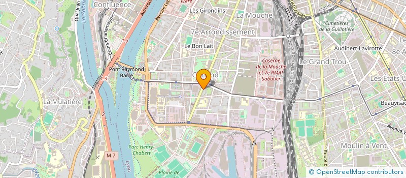 localisation de l'entreprise MONSIEUR JOHN TOURE  LYON