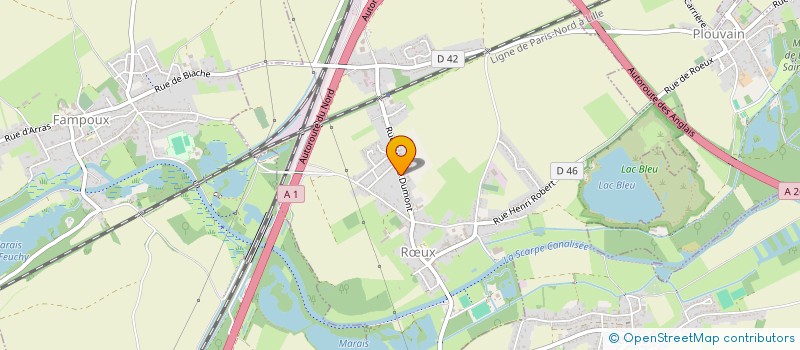 localisation de l'entreprise MONSIEUR JOHN VAZE  RUX