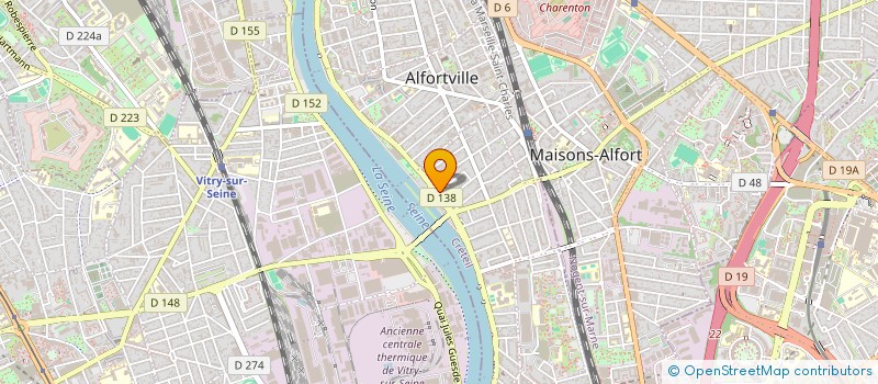 localisation de l'entreprise MONSIEUR JOHN-VICKY JOSEPH  ALFORTVILLE