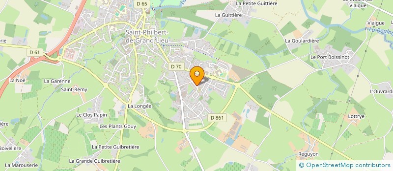 localisation de l'entreprise MONSIEUR JOHN VITU à SAINT-PHILBERT-DE-GRAND-LIEU