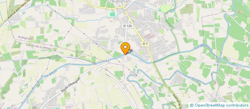 localisation de l'entreprise MONSIEUR JOHN VIVALDI  AUBIGNAN