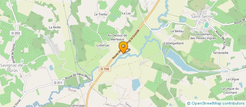 localisation de l'entreprise MONSIEUR JOHN WOLSTENHOLME  LOUBES-BERNAC