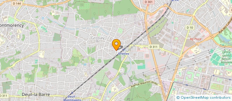 localisation de l'entreprise MONSIEUR JOHNAKEL BERDIX  GROSLAY