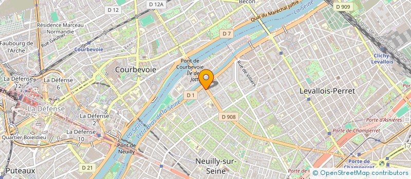 localisation de l'entreprise MONSIEUR JOHNATAN ABED à NEUILLY-SUR-SEINE