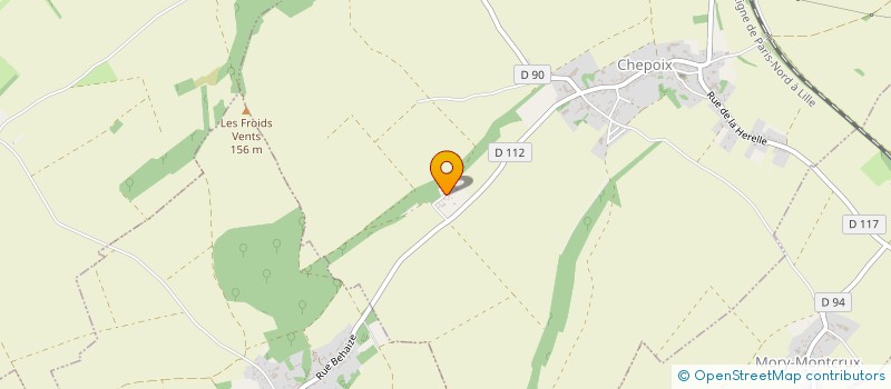 localisation de l'entreprise MONSIEUR JOHNATAN BIGAN  CHEPOIX