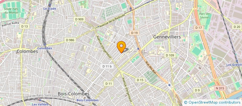 localisation de l'entreprise MONSIEUR JOHNATAN DOUARD à ASNIERES-SUR-SEINE