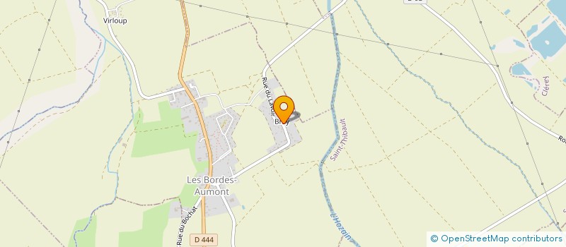 localisation de l'entreprise MONSIEUR JOHNATHAN DE WAVRECHIN  LES BORDES-AUMONT