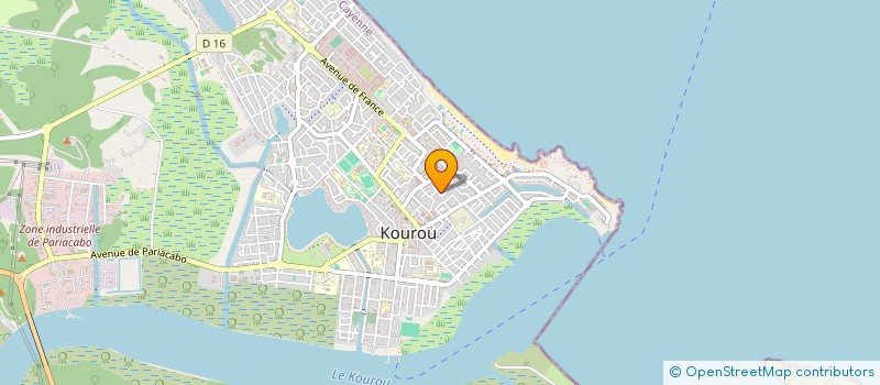 localisation de l'entreprise MONSIEUR JOHNE JAMGOTCHIAN à KOUROU