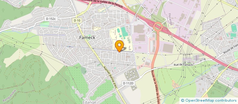 localisation de l'entreprise MONSIEUR JOHNNY ALEXANDRE  FAMECK