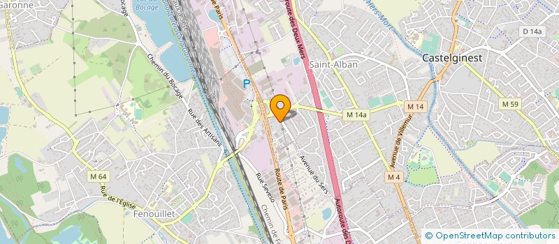 localisation de l'entreprise MONSIEUR JOHNNY ANTOINE  SAINT-ALBAN