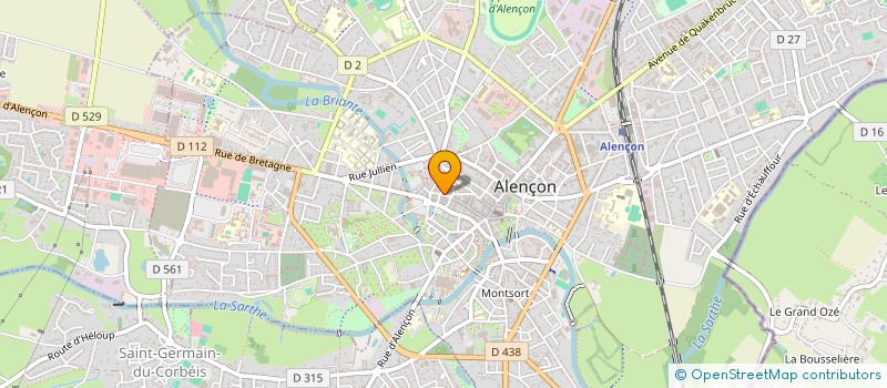 localisation de l'entreprise MONSIEUR JOHNNY AUFFRAY à ALENCON