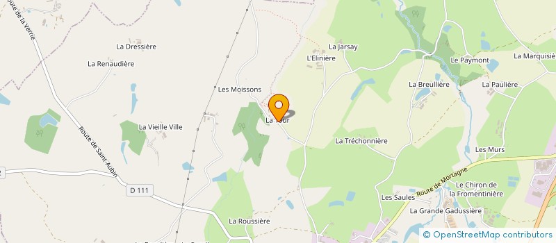 localisation de l'entreprise MONSIEUR JOHNNY AVRIL à CHANVERRIE