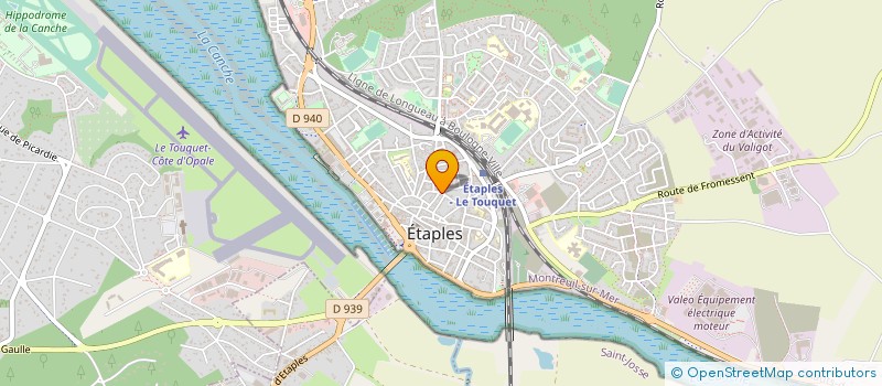 localisation de l'entreprise MONSIEUR JOHNNY BAILLET à ETAPLES