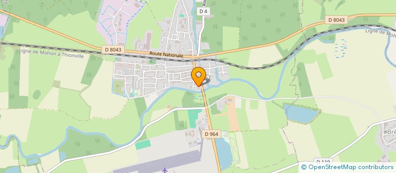 localisation de l'entreprise MONSIEUR JOHNNY BALTEAUX  DOUZY