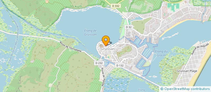 localisation de l'entreprise MONSIEUR JOHNNY BARTHE  GRUISSAN