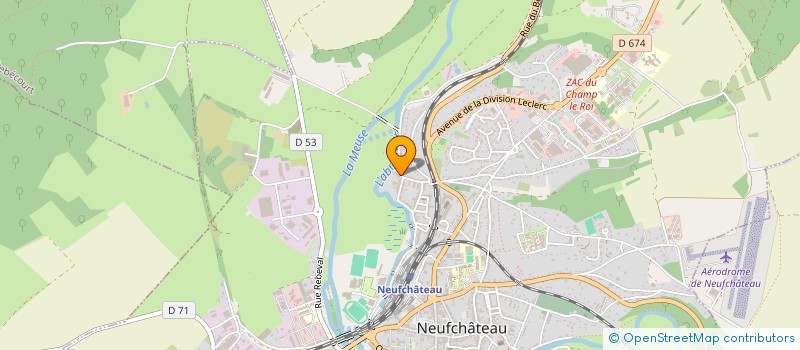 localisation de l'entreprise MONSIEUR JOHNNY BELLAMY  AUTIGNY-LA-TOUR