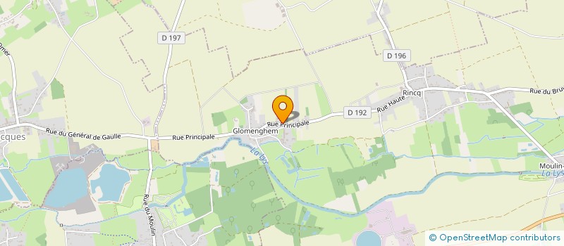 localisation de l'entreprise MONSIEUR JOHNNY BERTIN  AIRE-SUR-LA-LYS