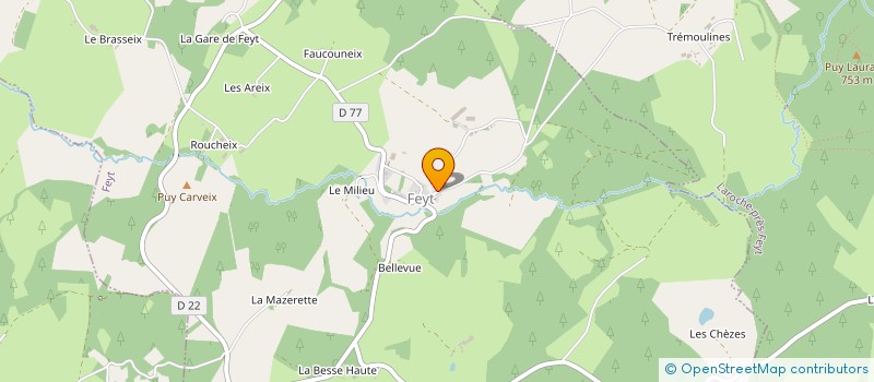 localisation de l'entreprise MONSIEUR JOHNNY BOCQUET  FEYT