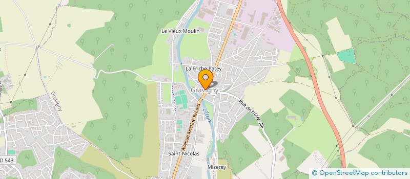 localisation de l'entreprise MONSIEUR JOHNNY BOUTHORS à GRAVIGNY