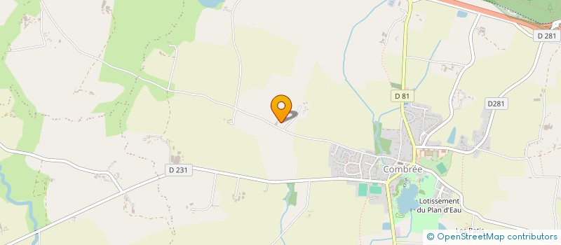 localisation de l'entreprise MONSIEUR JOHNNY BRETELLE  OMBREE D'ANJOU