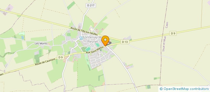 localisation de l'entreprise MONSIEUR JOHNNY BRETON à FONTENAY-LE-PESNEL