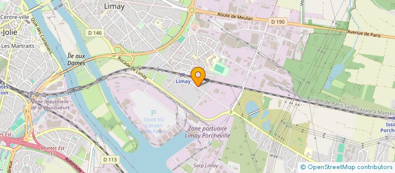 localisation de l'entreprise MONSIEUR JOHNNY BUQUET  LIMAY