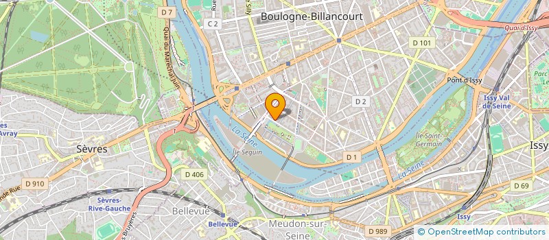 localisation de l'entreprise MONSIEUR JOHNNY BUR à BOULOGNE-BILLANCOURT