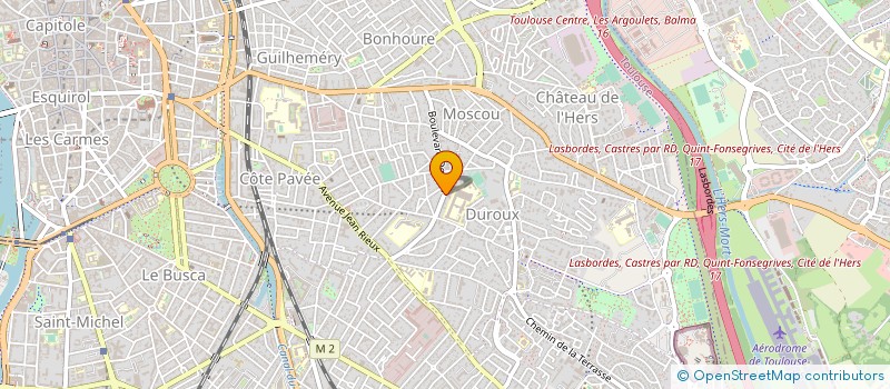 localisation de l'entreprise MONSIEUR JOHNNY CHALUMEAU GENDREAU  TOULOUSE