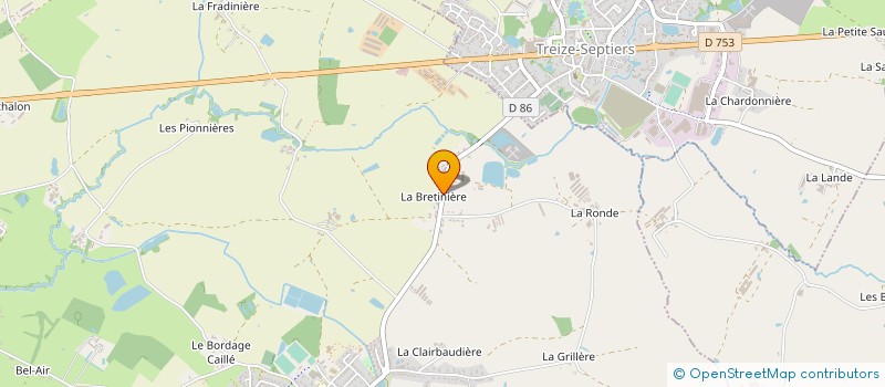 localisation de l'entreprise MONSIEUR JOHNNY CHOUTEAU à MONTAIGU-VENDEE