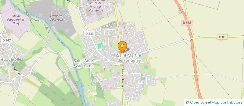 localisation de l'entreprise MONSIEUR JOHNNY COUSSAUTIEN  MAY-SUR-ORNE