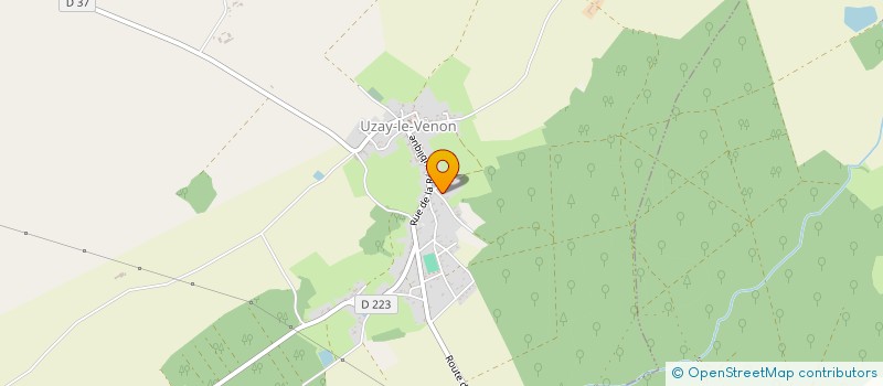 localisation de l'entreprise MONSIEUR JOHNNY CRUTZ  UZAY-LE-VENON