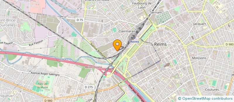 localisation de l'entreprise MONSIEUR JOHNNY DANTIER  REIMS