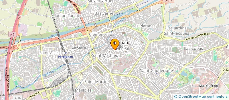 localisation de l'entreprise MONSIEUR JOHNNY DAYEZ  PERPIGNAN