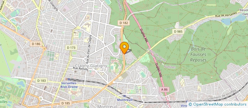 localisation de l'entreprise MONSIEUR JOHNNY DE OLIVEIRA LONTRO  VILLIERS-SAINT-FREDERIC