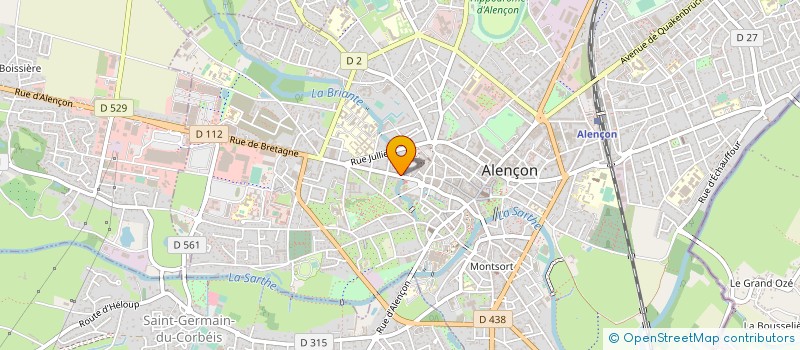 localisation de l'entreprise MONSIEUR JOHNNY DEME à ALENCON