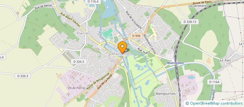 localisation de l'entreprise MONSIEUR JOHNNY DORKELD à MAINTENON