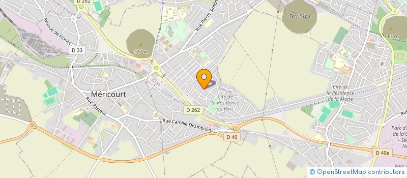 localisation de l'entreprise MONSIEUR JOHNNY DUBOIS  AIX-NOULETTE