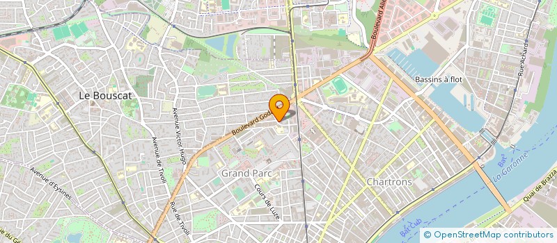 localisation de l'entreprise MONSIEUR JOHNNY DUCHANGE  BORDEAUX