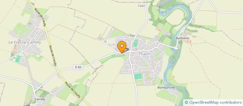 localisation de l'entreprise MONSIEUR JOHNNY DUVALEROY  THAON