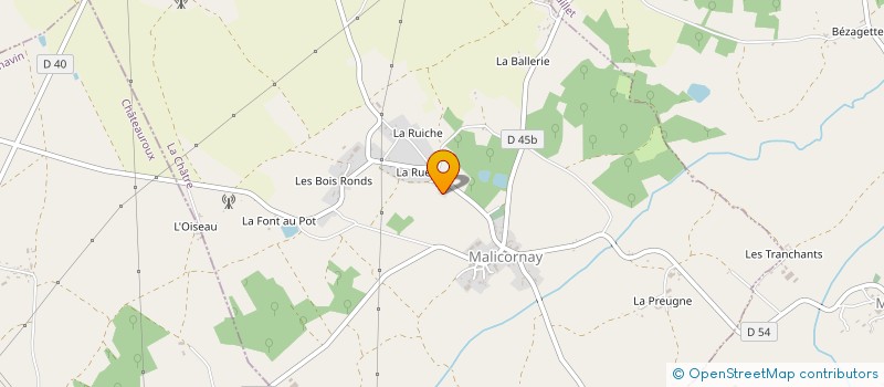 localisation de l'entreprise MONSIEUR JOHNNY ESTHER à MALICORNAY