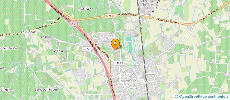 localisation de l'entreprise MONSIEUR JOHNNY FAIVRE  SAINT-RAMBERT-D'ALBON