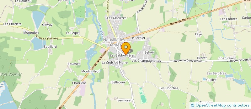 localisation de l'entreprise MONSIEUR JOHNNY FALCO PERALES  NEUVILLE-LES-DAMES