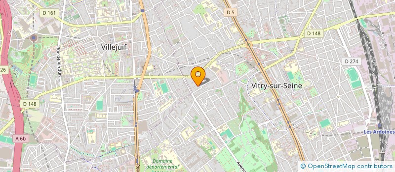 localisation de l'entreprise MONSIEUR JOHNNY FERREIRO GONCALVES à VITRY-SUR-SEINE